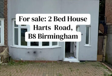 2-Bedroom House For Sale – Harts Road, Saltley, B8 | 1 Reception | Kitchen & Bath | Street Parking | £185,000